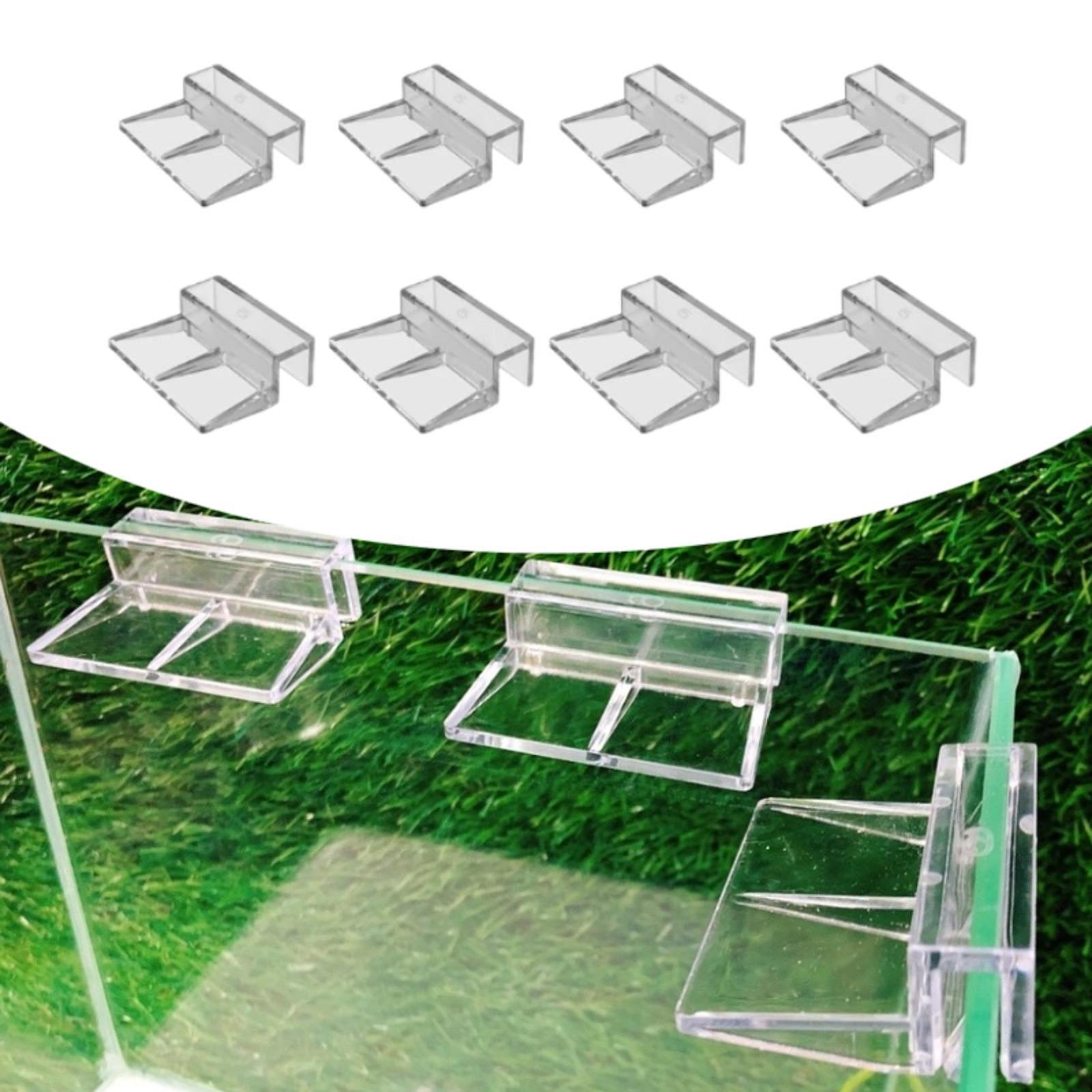 8 Pieces Fish Tank Lid Holder  - Aquarium Fish Jumping ulasan dan harga