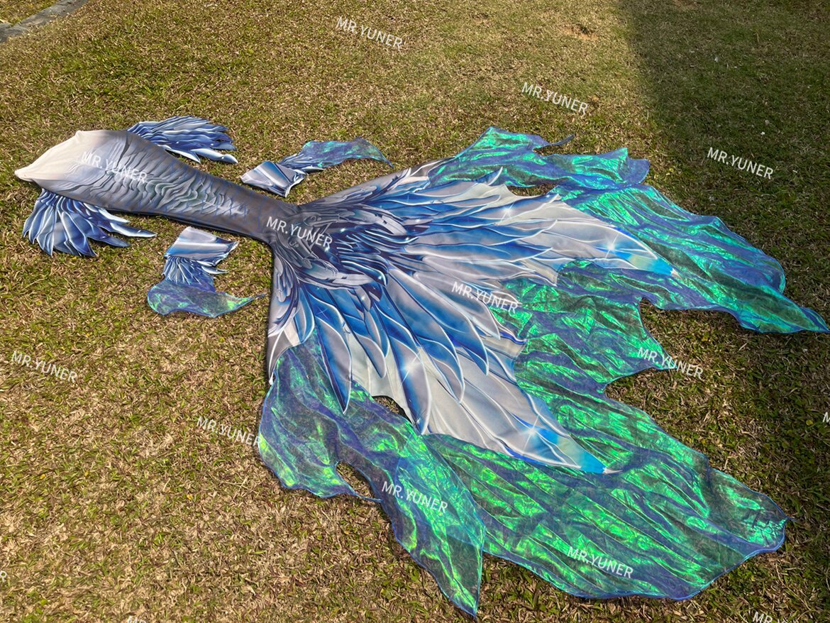 Original Mermaid Big Fish Tail - Aquarium Fish Usa ulasan dan harga