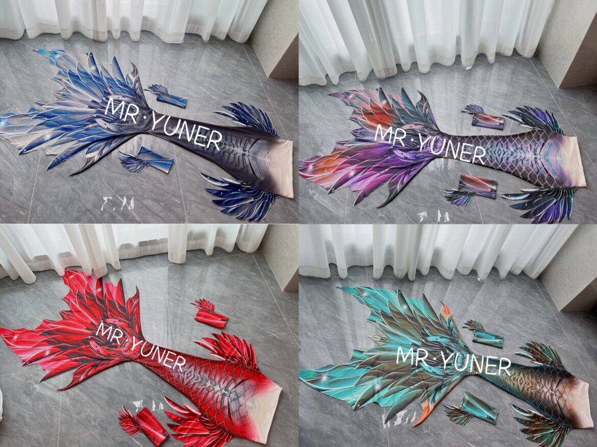 Original Mermaid Big Fish Tail - Aquarium Fish Usa ulasan dan harga