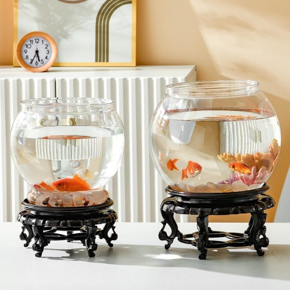 New Transparent Fish Tank Roun - Aquarium Fish Names ulasan dan harga