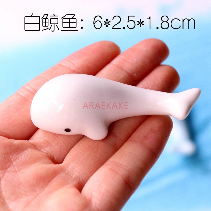 Whale and dolphin ceramic orna - Aquarium Fish Dolphin ulasan dan harga