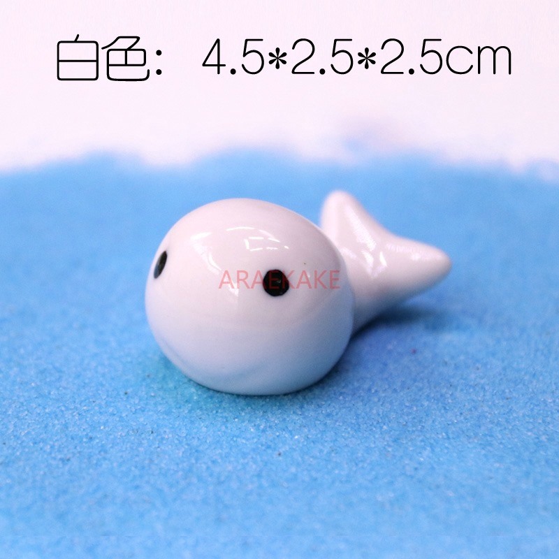 Whale and dolphin ceramic orna - Aquarium Fish Dolphin ulasan dan harga