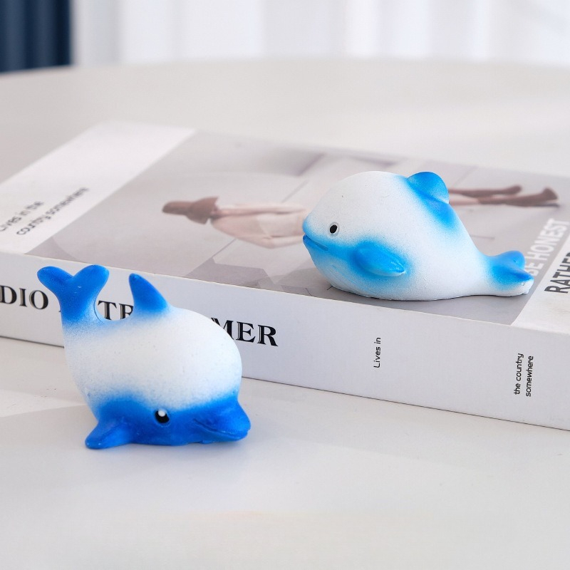 Mini Ocean Animal Figurines Fi - Aquarium Fish Dolphin ulasan dan harga