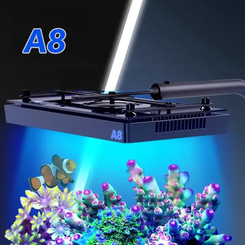 A8SE II Max Blue 240W WiFi App - Aquarium Fish Usa ulasan dan harga