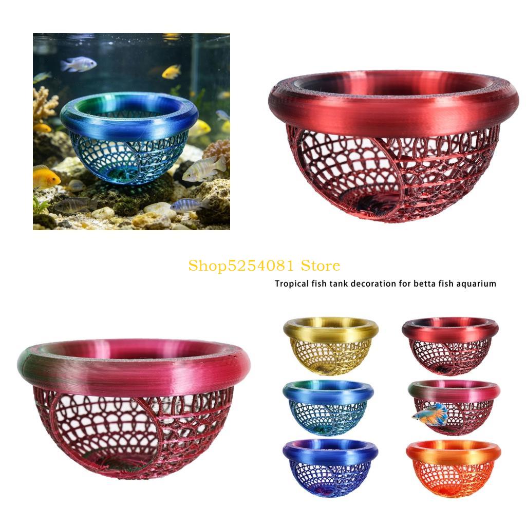 AXYC 3D Printed Floating Betta - Aquarium Fish Hideout ulasan dan harga