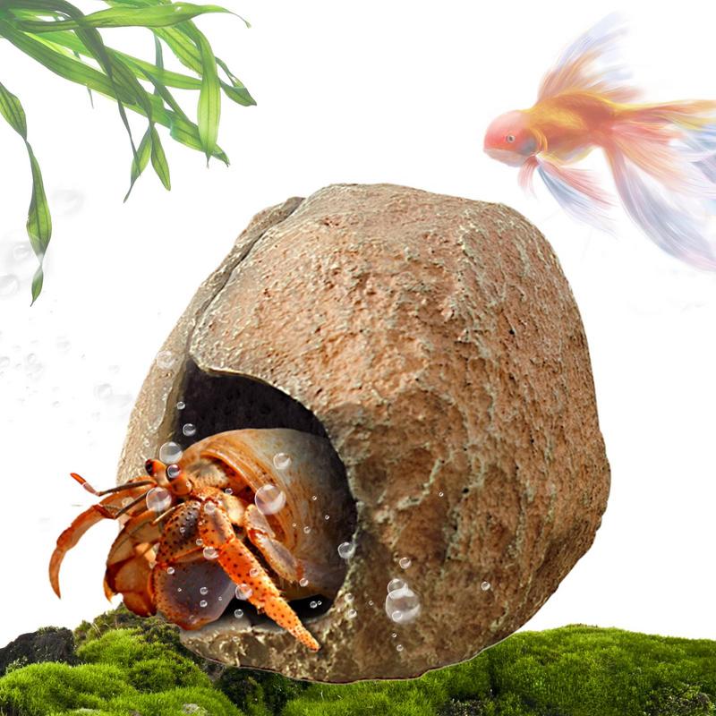 Aquarium Cave Fish Tank Shelte - Aquarium Fish Hideout ulasan dan harga