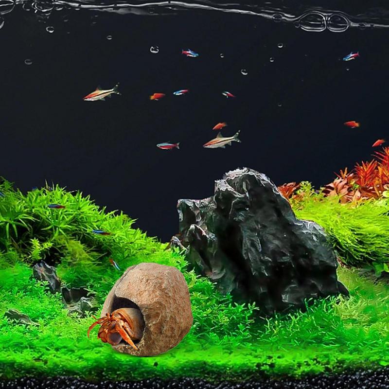 Aquarium Cave Fish Tank Shelte - Aquarium Fish Hideout ulasan dan harga