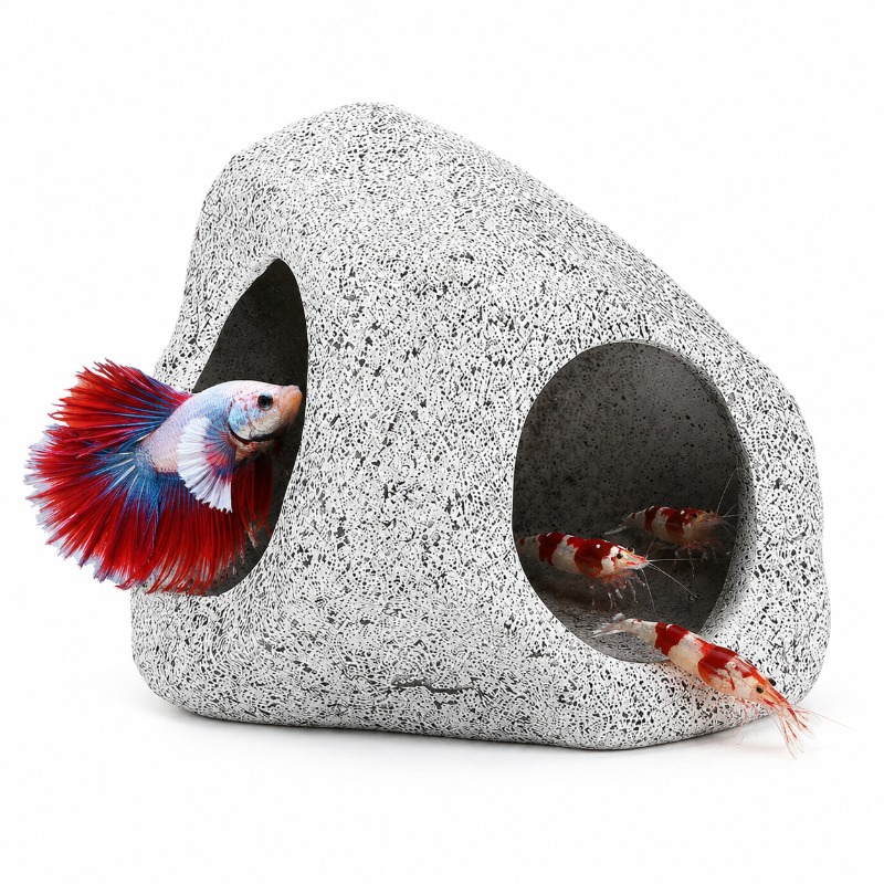 Aquarium Rock Cave Hideout, Ce - Aquarium Fish Hideout ulasan dan harga